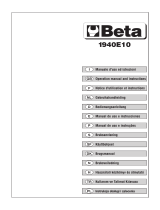 Beta 1940E10 Istruzioni per l'uso