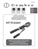 Cembre HT-TC026Y Manuale utente