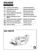 Dolmar AX1821H Manuale del proprietario