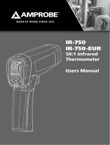 Amprobe IR-750 Infrared Thermometer Manuale utente