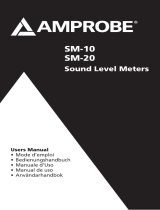 Amprobe SM-10 & SM-20 Sound Level Meters Manuale utente
