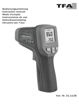 TFA Infrared Thermometer CIRCLE-BEAM Manuale utente
