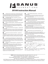Sanus SFV49 Guida d'installazione