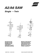 ESAB A2 / A6 SAW SINGEL → TWIN Manuale utente