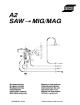 ESAB A2 SAW → MIG/MAG Manuale utente