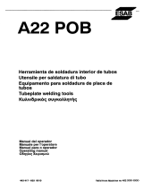 ESAB POB A22 POB Manuale utente