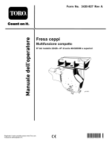 Toro Stump Grinder, Compact Tool Carrier Manuale utente