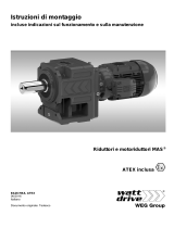 WEG Motoriduttori MAS – Istruzioni di montaggio Manuale utente