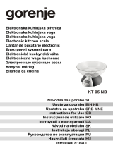 Gorenje KT05NB Manuale del proprietario