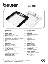 Beurer GS490 Transparent (756.67) Manuale utente