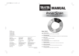 Tanita Scale BC-570 Manuale utente
