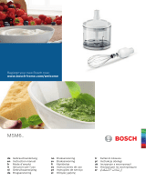 Bosch MSM67120R/01 Manuale utente
