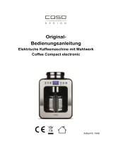 Caso Coffee Compact electronic Manuale utente