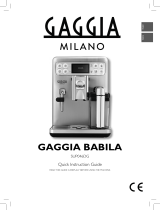 Gaggia Babila - SUP046DG Manuale utente