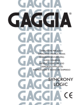 Gaggia syncrony Manuale utente