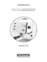 la Pavoni Baretto Steel Pressurizzata Manuale del proprietario