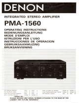 Denon PMA-1560 Manuale del proprietario