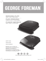 George Foreman GRP460BXC Guida utente
