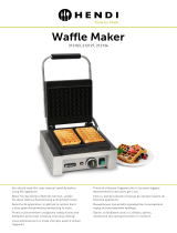 Hendi 212103 Waffle Maker Manuale utente