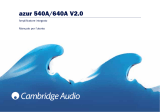 Cambridge Audio Azur 540A V1/V2 Manuale utente