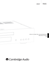 Cambridge Audio Azur 740C Manuale utente