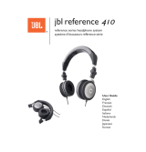 JBL REFERENCE 410 Manuale utente