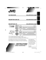 JVC KD-G427 Manuale utente