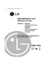 LG MCD102-D0U Manuale utente