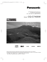 Panasonic CD Player CQ-C7405W Manuale utente
