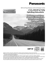 Panasonic CQRDP472N Manuale del proprietario