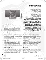 Panasonic SC-HC10EG Manuale del proprietario