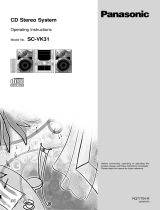 Panasonic SCVK31 Istruzioni per l'uso