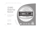 Parrot CD/MP3 Hands-free Receiver Manuale utente