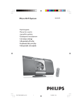 Philips MCM275/12 Manuale utente