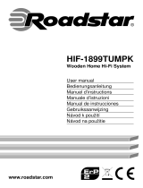 Roadstar HIF-1899TUMPK Manuale utente