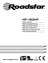 Roadstar HIF-1902HP Manuale utente