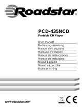 Roadstar PCD-435NCD Manuale utente