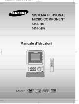 Samsung MM-DJ8 Manuale utente