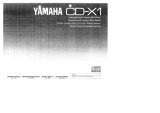 Yamaha CD-X1 Manuale del proprietario