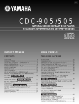 Yamaha CDC-905 Manuale del proprietario