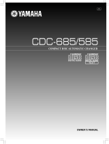 Yamaha CDC-585 Manuale utente
