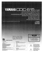 Yamaha CDC-615 Manuale del proprietario
