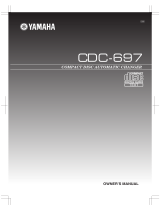 Yamaha CDC-697 Manuale del proprietario