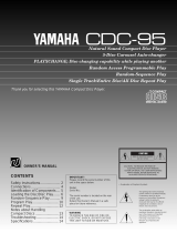 Yamaha CDC-95 Manuale utente