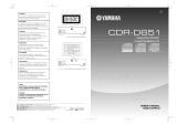 Yamaha CDRD651 Manuale utente