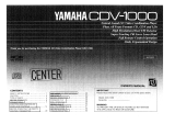 Yamaha CDV-1000 Manuale del proprietario