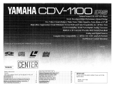 Yamaha CDV-1100 Manuale del proprietario