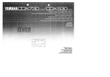 Yamaha CDX-730 Manuale del proprietario