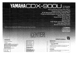 Yamaha CDX-900U Manuale del proprietario