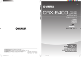 Yamaha CRX-E400 Manuale utente